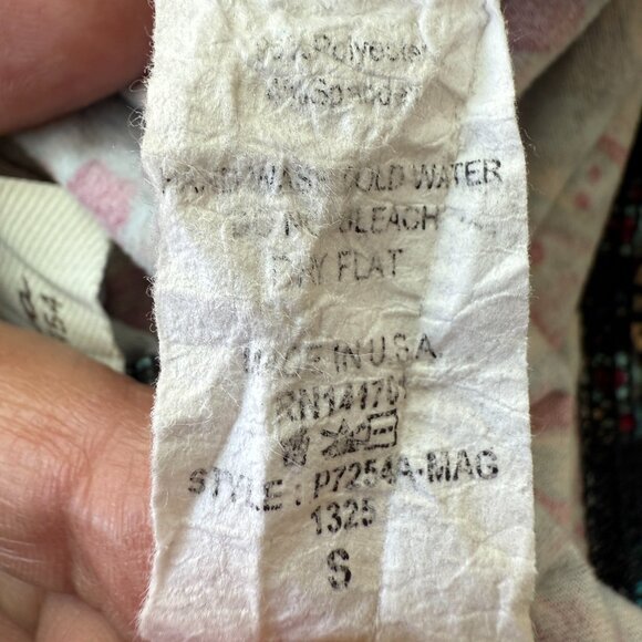 Vintage Havana Bell Bottom Leggings S | Paisley Boho Flare Stretchy Pants - Picture 4 of 5